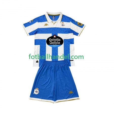 Barn Fotballdrakter Deportivo La Coruna Hjemme 2025-26 Kortermet